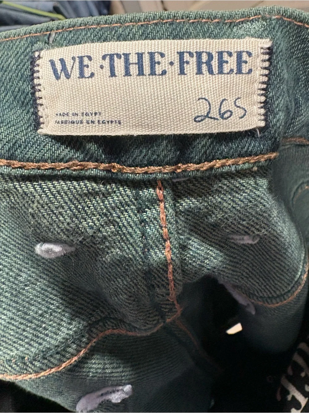 Free People We The Free Final Countdown Cuffed Low-Rise Jeans